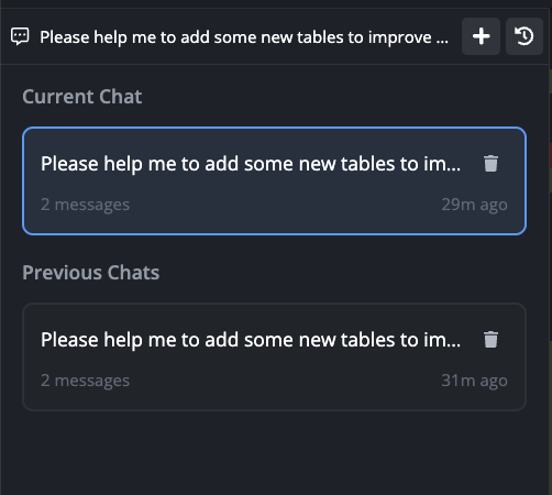 Chat Thread Management